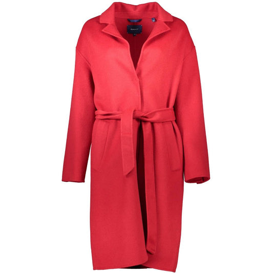 Gant Red Wool Jacket & Coat