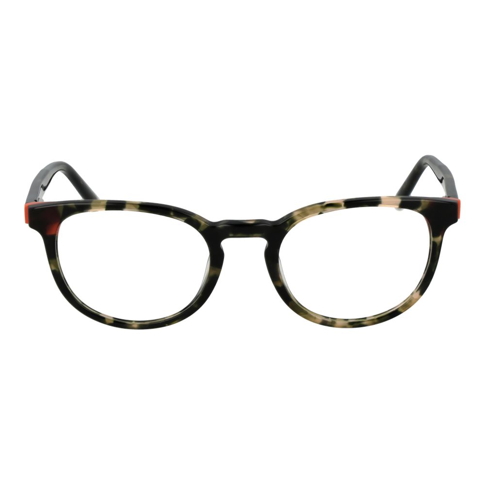 Guess Men’s Optical Glasses – Green Round Frame, 49mm