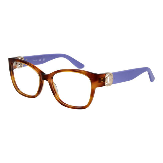 Guess Women’s Optical Glasses – Brown Square Frame, 52mm