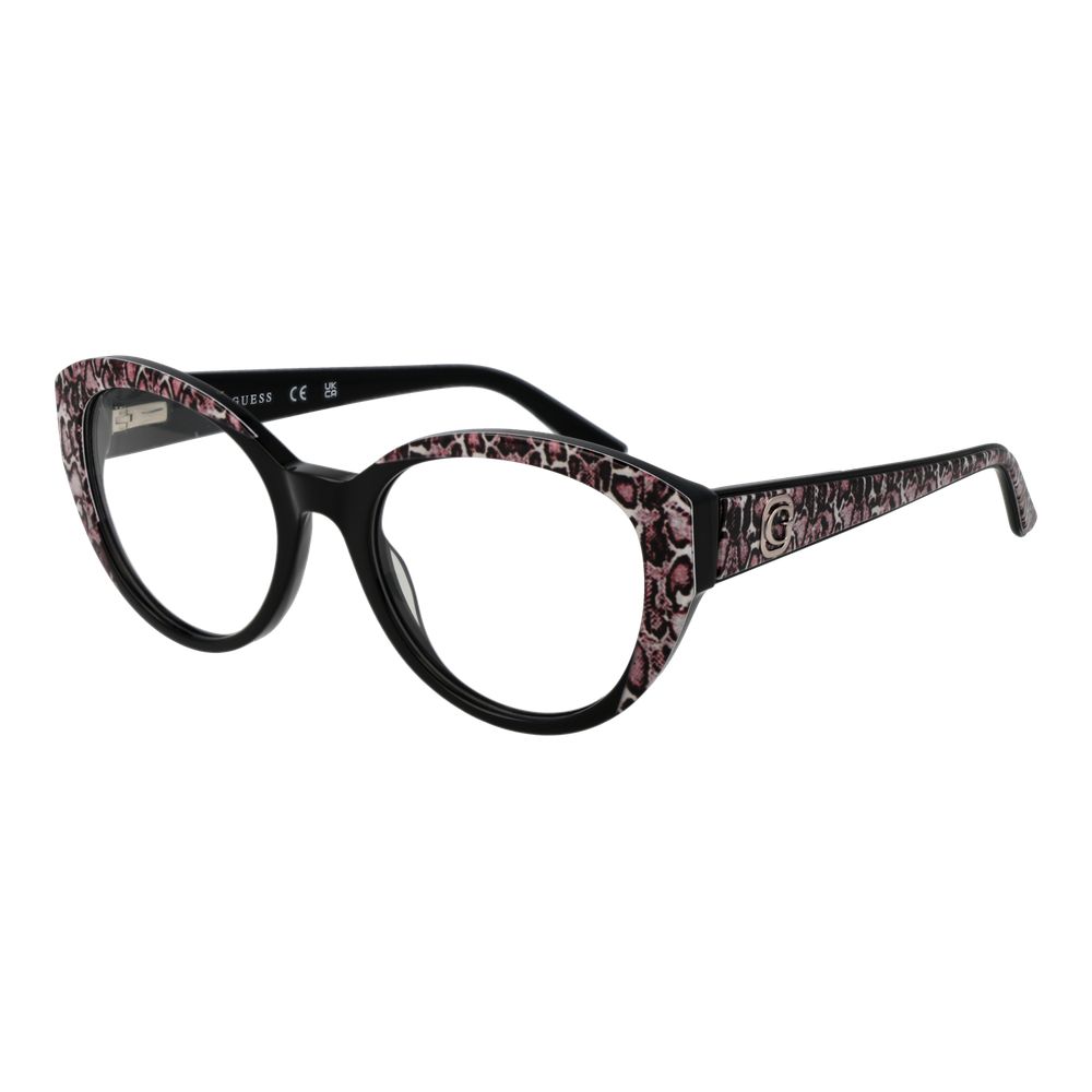 Guess Women’s Optical Glasses – Black Round Frame, 53mm