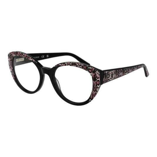 Guess Women’s Optical Glasses – Black Round Frame, 53mm