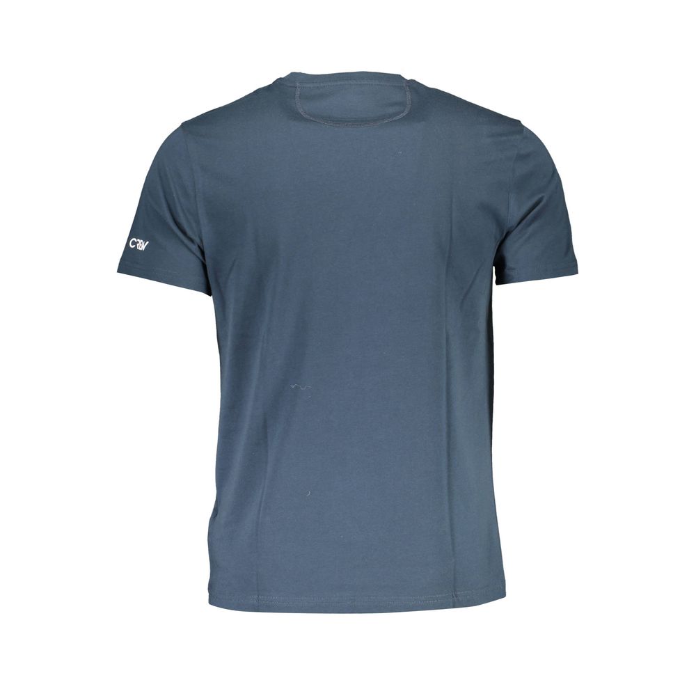 La Martina Blue Cotton T-Shirt - Classic Comfort Redefined