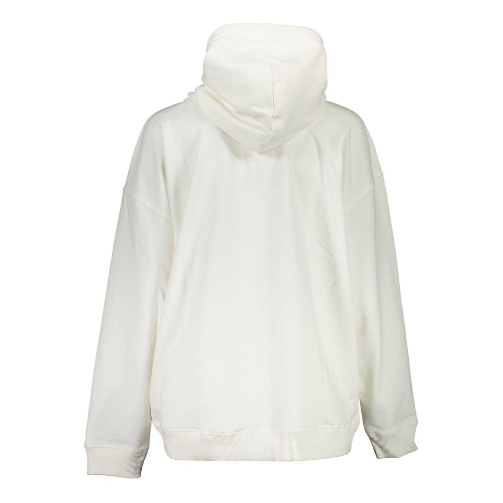 Tommy Hilfiger White Cotton Hoodie
