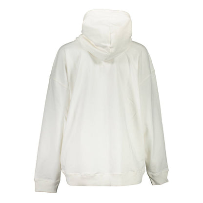 Tommy Hilfiger White Cotton Hoodie