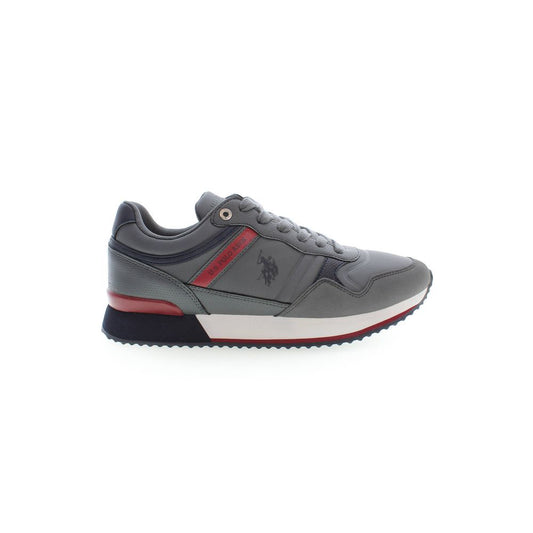 U.S. Polo Assn. Gray Polyester Sneaker