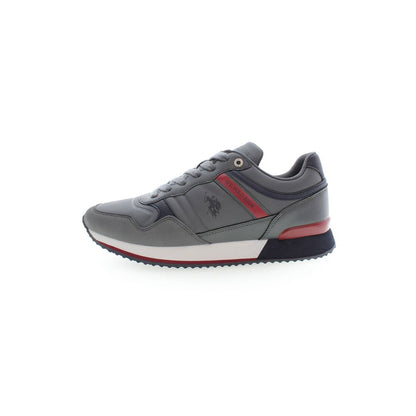 U.S. Polo Assn. Gray Polyester Sneaker