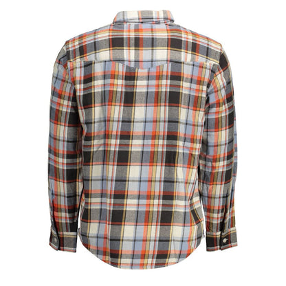 Levi's Blue Cotton Long-Sleeved Shirt