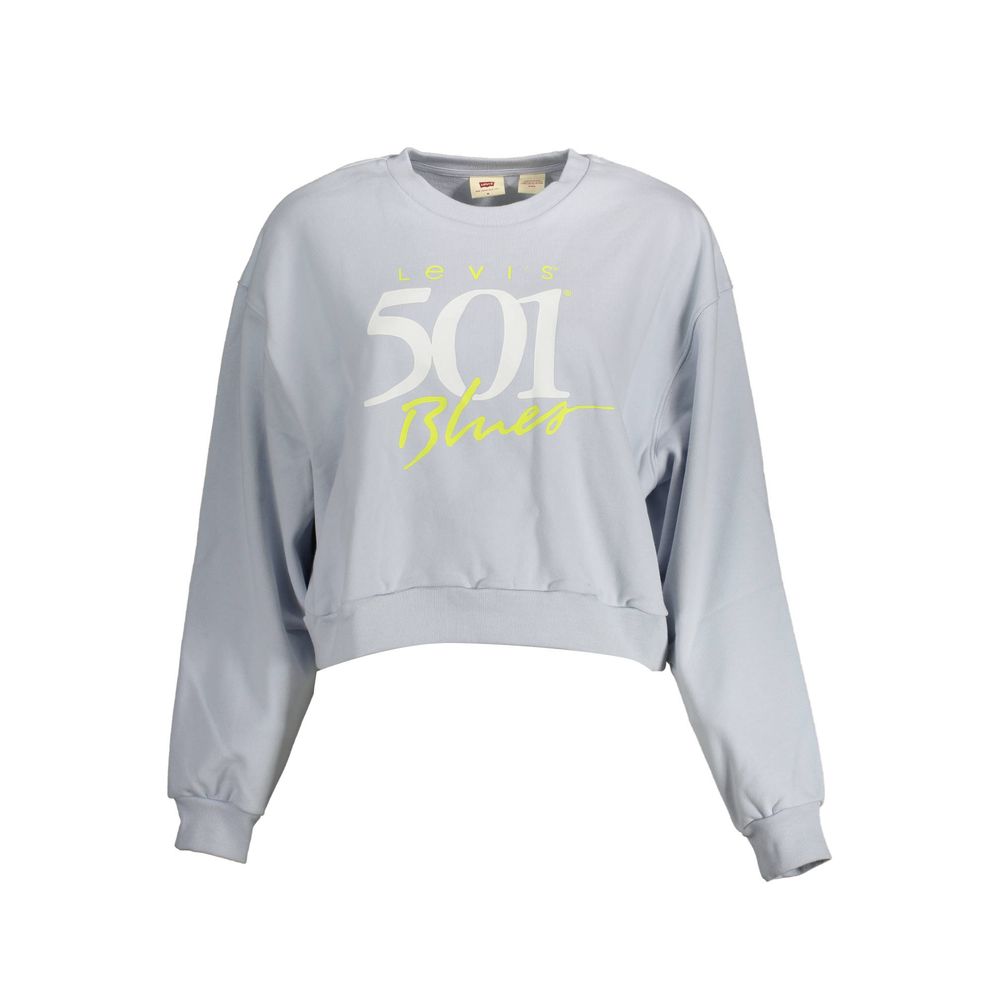 Levi's Blue Cotton Sweater - Stylish Comfort for Every Occasion