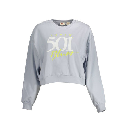 Levi's Blue Cotton Sweater - Stylish Comfort for Every Occasion