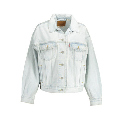 Levi's Blue Denim Jacket with Pockets