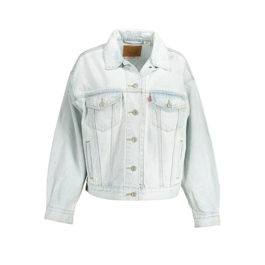 Levi's Blue Denim Jacket with Pockets
