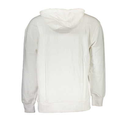 Tommy Hilfiger White Cotton Hoodie Sweatshirt