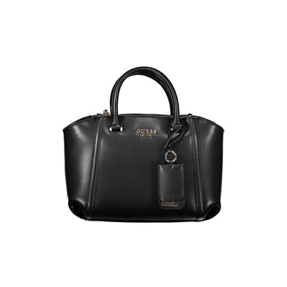 Guess Jeans Black Polyethylene Handbag - Stylish and Versatile