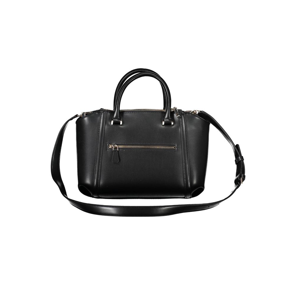 Guess Jeans Black Polyethylene Handbag - Stylish and Versatile