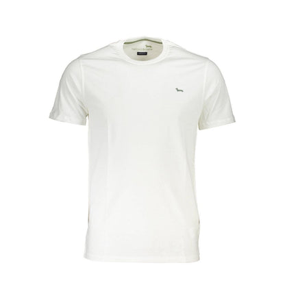 Harmont & Blaine White Cotton T-Shirt - Stylish Comfort