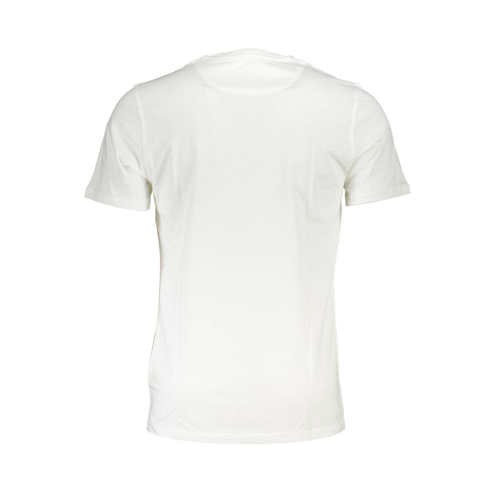 Harmont & Blaine White Cotton T-Shirt - Stylish Comfort