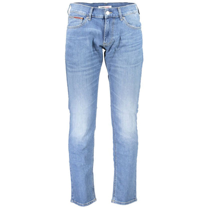 Tommy Hilfiger Blue Cotton Slim Scanton Jeans