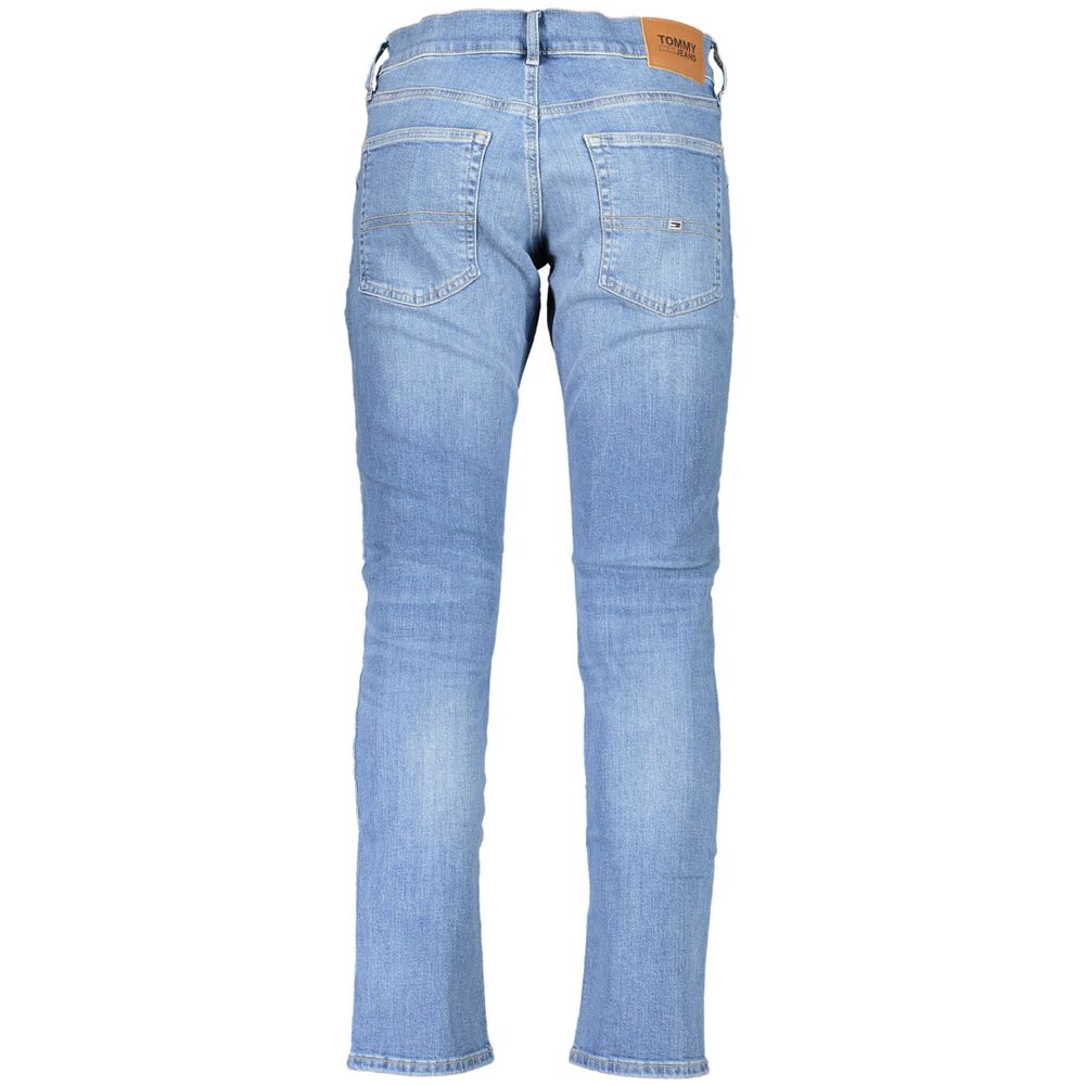 Tommy Hilfiger Blue Cotton Slim Scanton Jeans