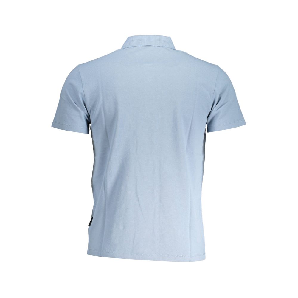 Napapijri Blue Cotton Polo Shirt - Timeless Style and Comfort
