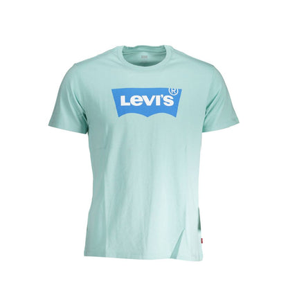 Levi's Blue Cotton T-Shirt - Classic Casual Wear