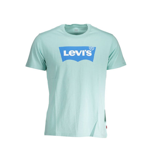 Levi's Blue Cotton T-Shirt - Classic Casual Wear