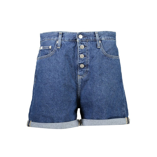 Calvin Klein Blue Cotton Jeans & Shorts