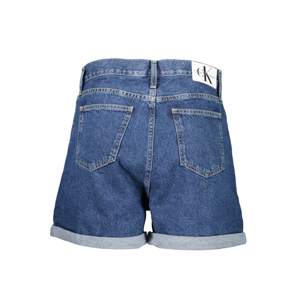 Calvin Klein Blue Cotton Jeans & Shorts