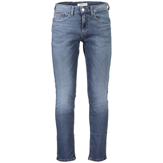 Tommy Hilfiger Austin Slim Tapered Blue Cotton Jeans