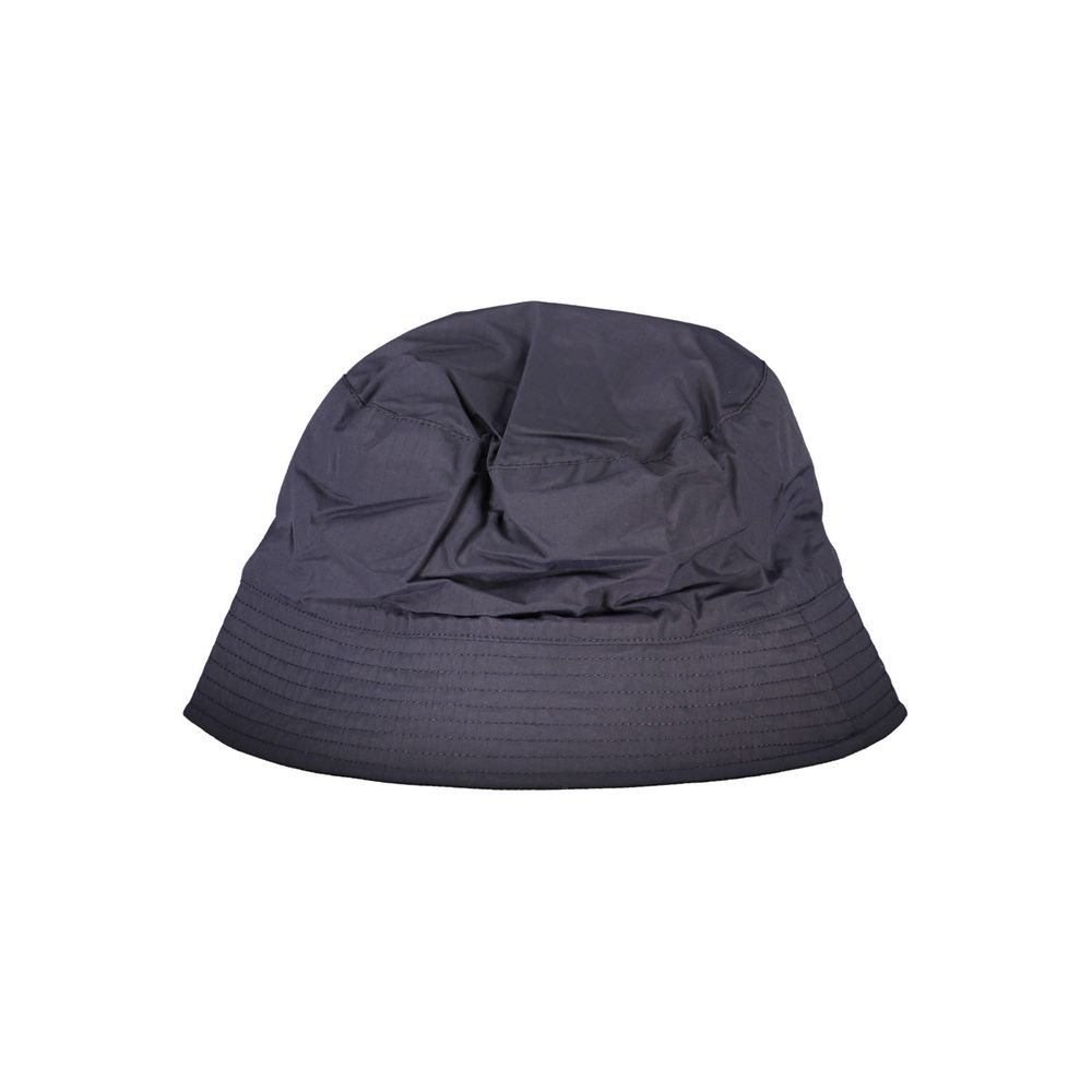 K-WAY Blue Polyester Fisherman Hat with Fleece Lining