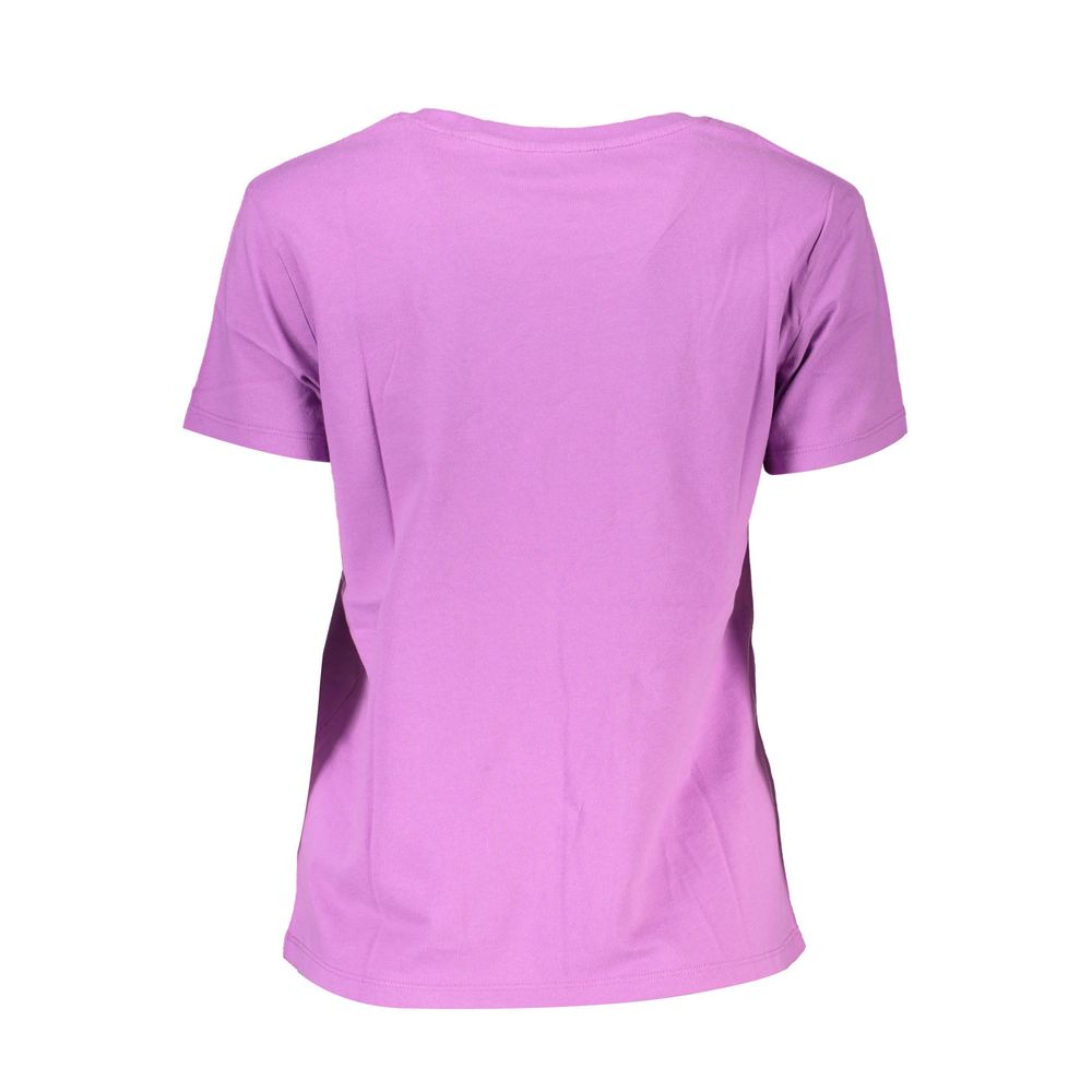 Levi's Purple Cotton Short Sleeve T-Shirt
