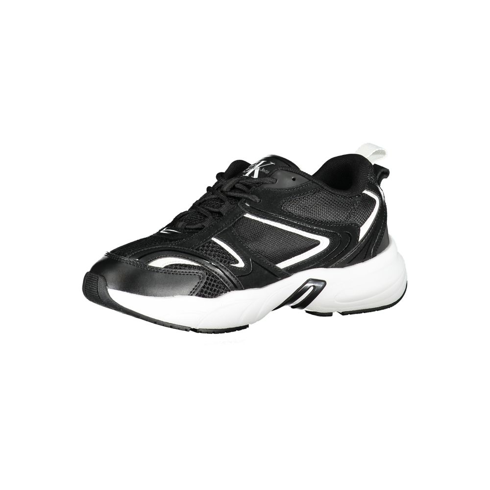 Calvin Klein Black Polyester Sneakers