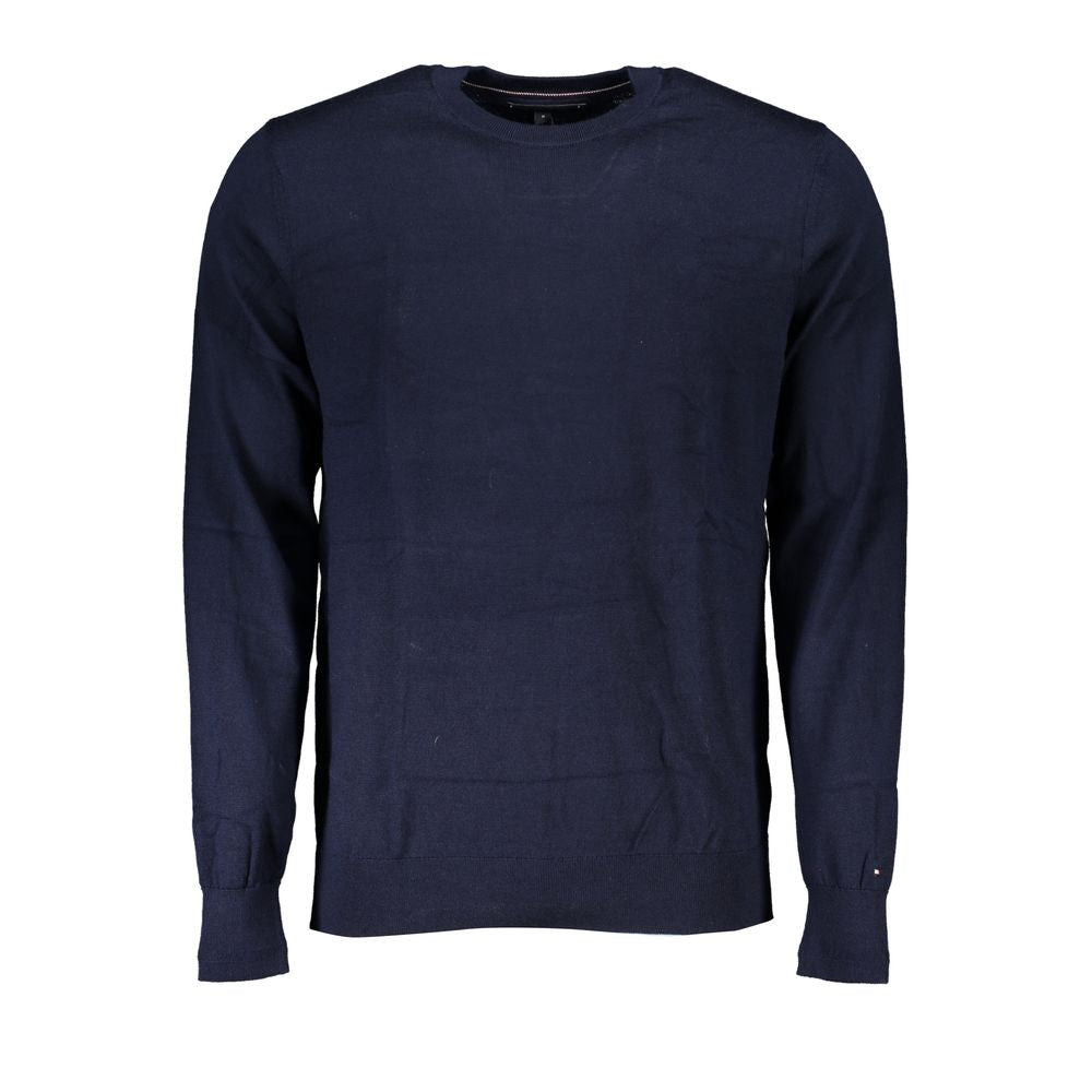 Tommy Hilfiger Blue Merino Wool Sweater