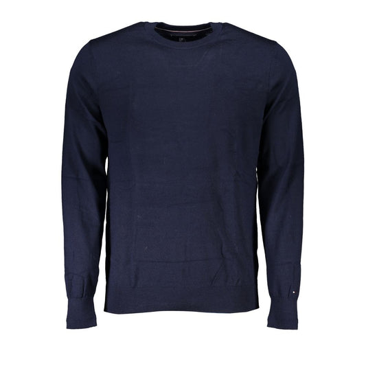 Tommy Hilfiger Blue Merino Wool Sweater