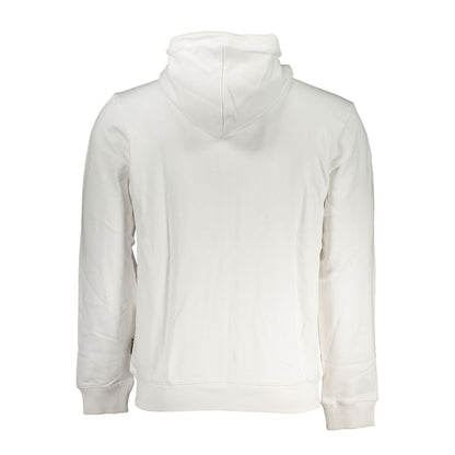 Napapijri White Cotton Sweater - Stylish Comfort Meets Versatility