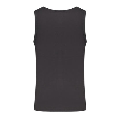 Norway 1963 Black Cotton Tank Top
