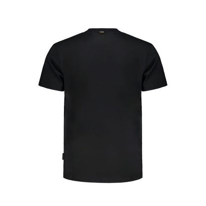 Napapijri Black Organic Cotton T-Shirt