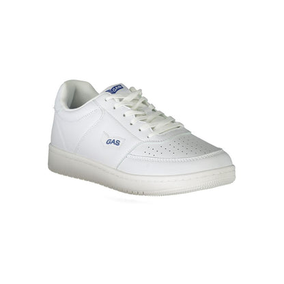 Gas White Polyester Sneaker – Stylish Comfort for Active Lifestyles