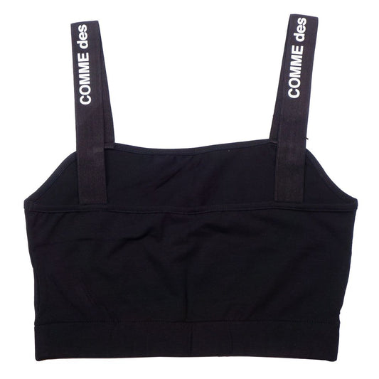 Comme Des Fuckdown Black Cotton Top