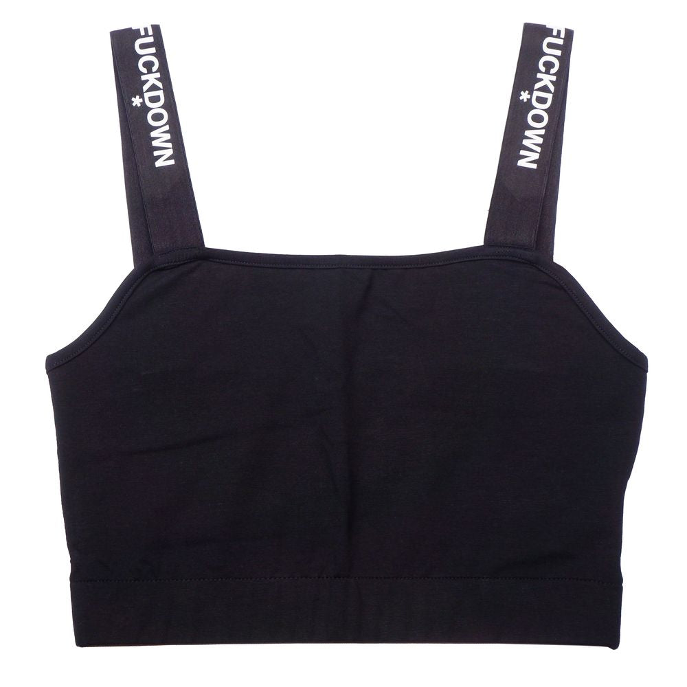 Comme Des Fuckdown Black Cotton Top