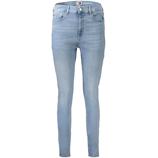 Tommy Hilfiger Blue Cotton Sylvia Skinny Jeans
