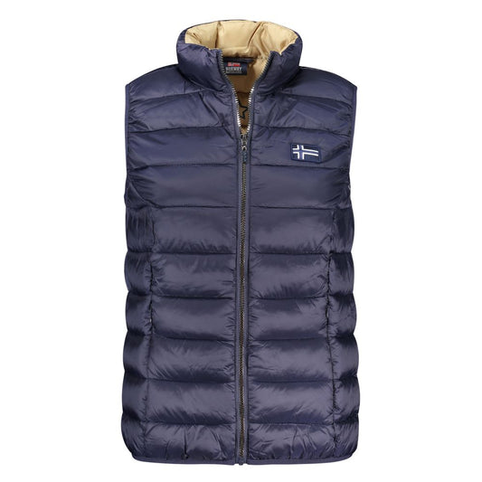Norway 1963 Blue Polyamide Sleeveless Jacket