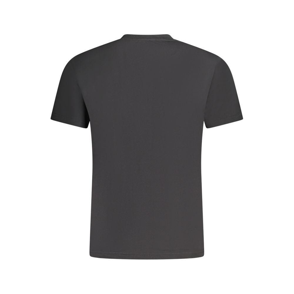 Vans Black Cotton T-Shirt - Classic Fit Crew Neck