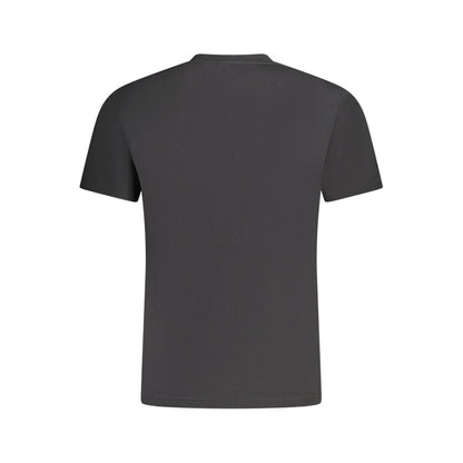 Vans Black Cotton T-Shirt - Classic Fit Crew Neck