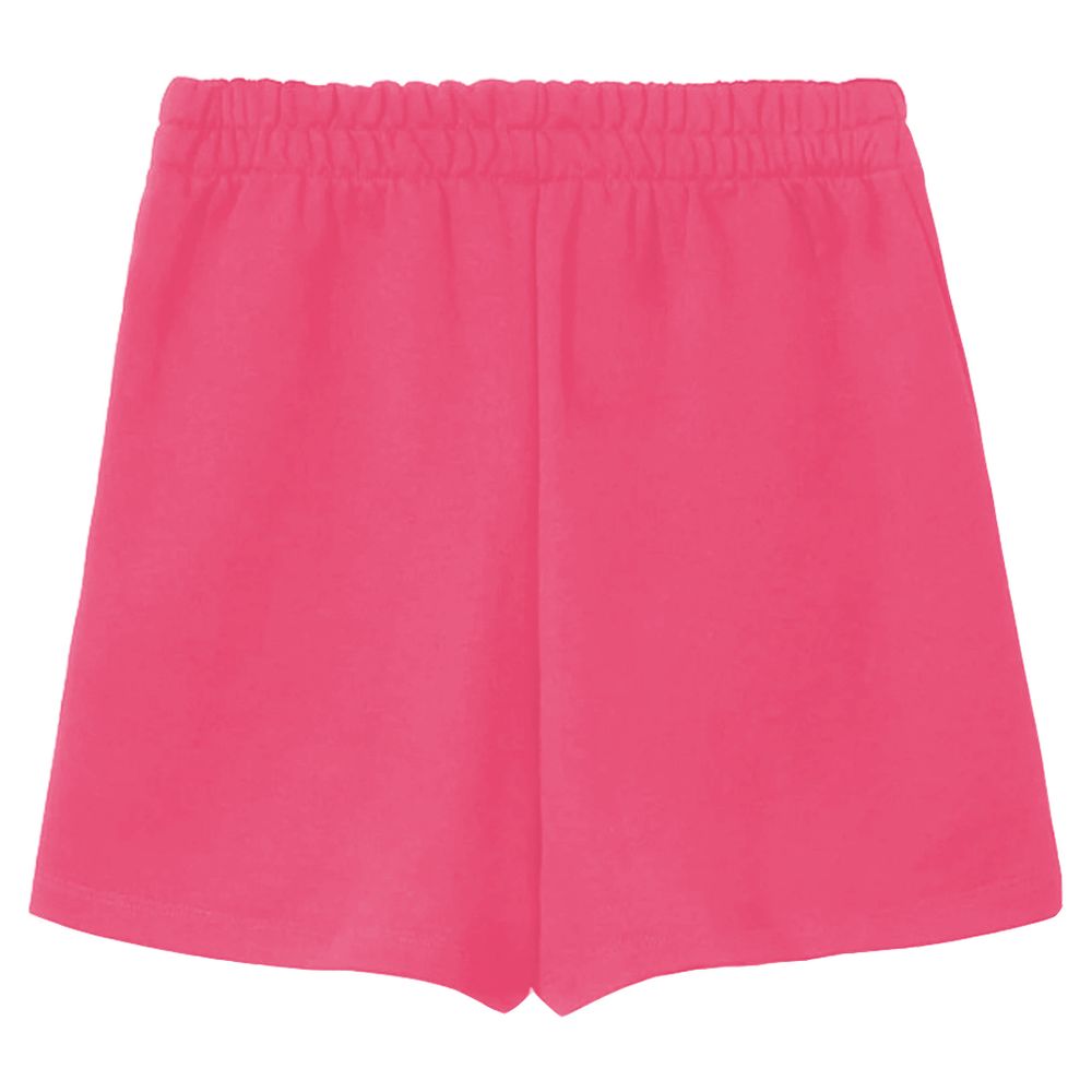 Comme Des Fuckdown Pink Cotton Shorts