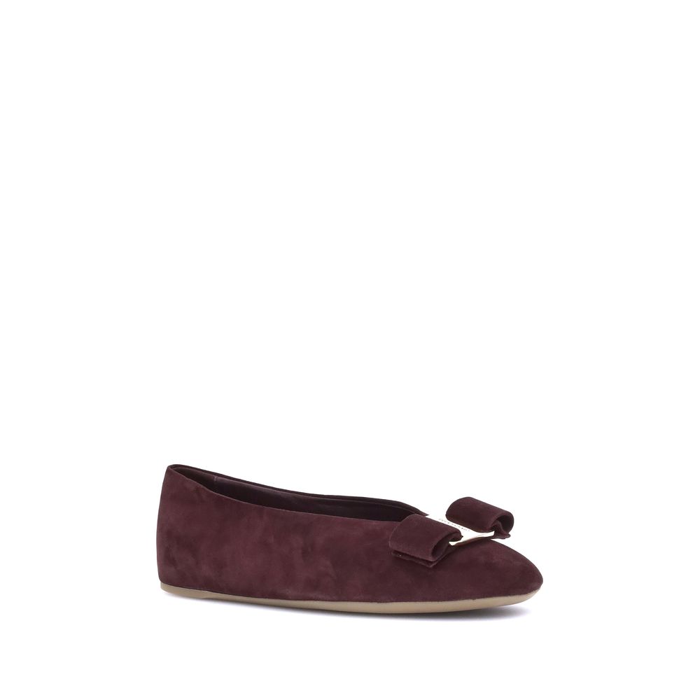 Ferragamo Vara Bow Ballerinas
