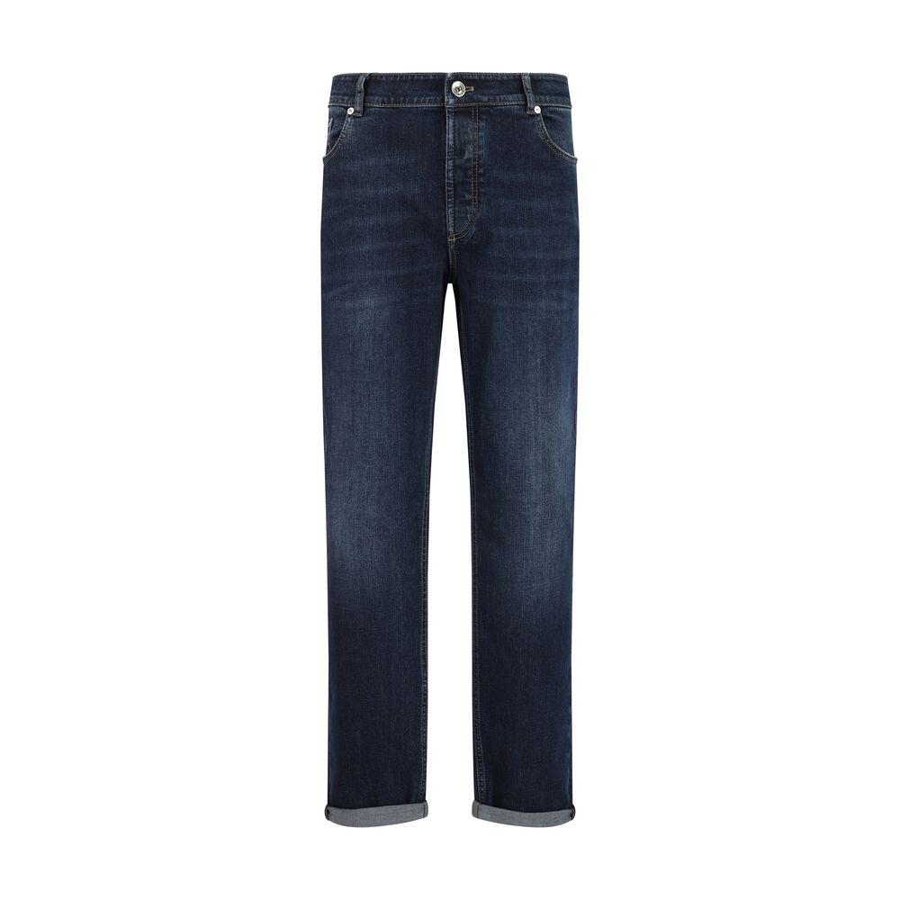 Brunello Cucinelli Straight Jeans - Timeless Elegance in Denim