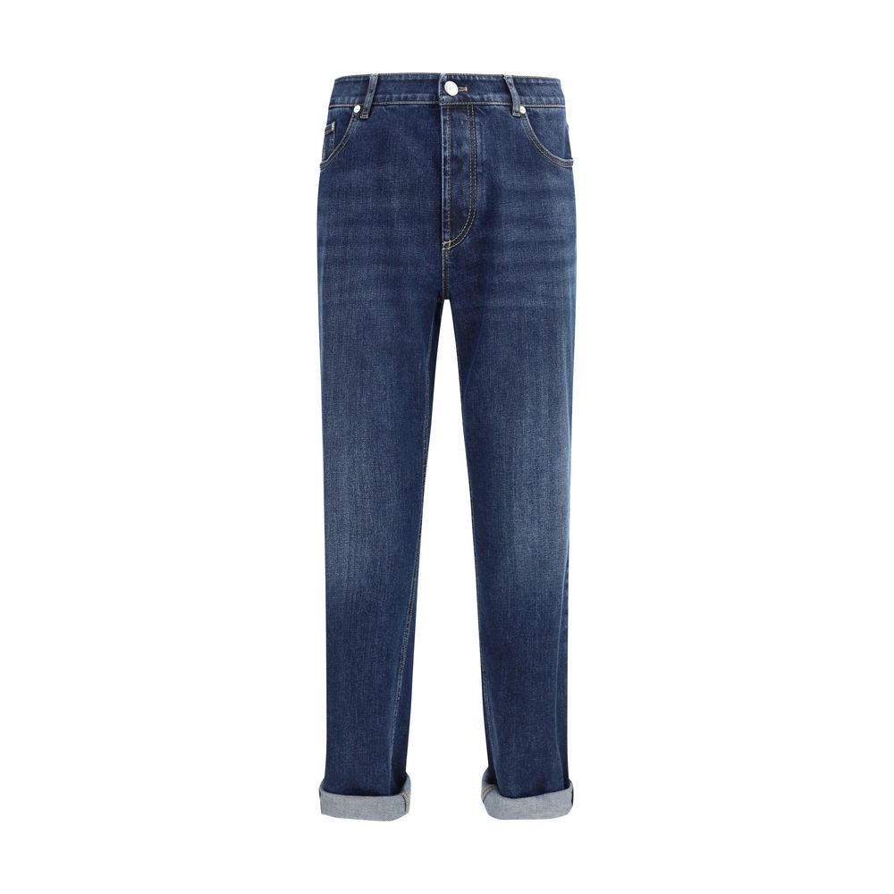 Brunello Cucinelli Straight Jeans - Timeless Elegance in Denim