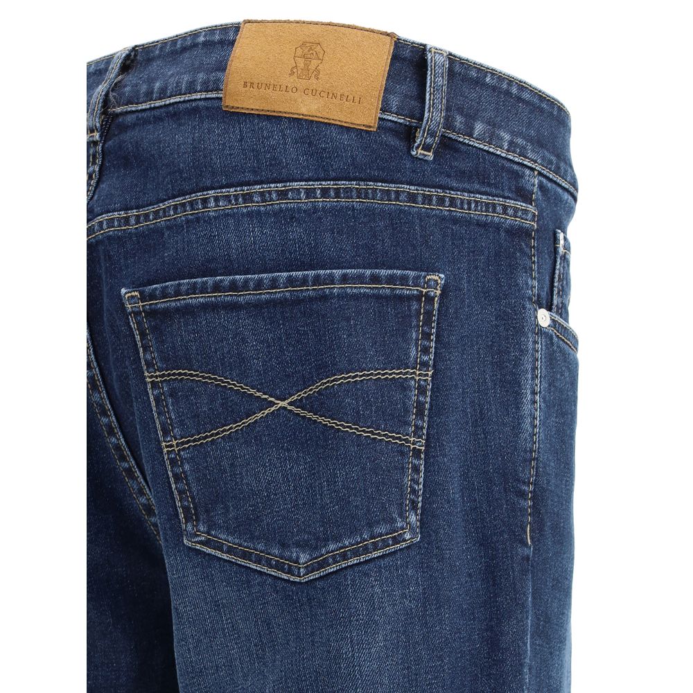 Brunello Cucinelli Straight Jeans - Timeless Elegance in Denim