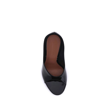 Amina Muaddi Anok Leather Sandals - Seductive Elegance
