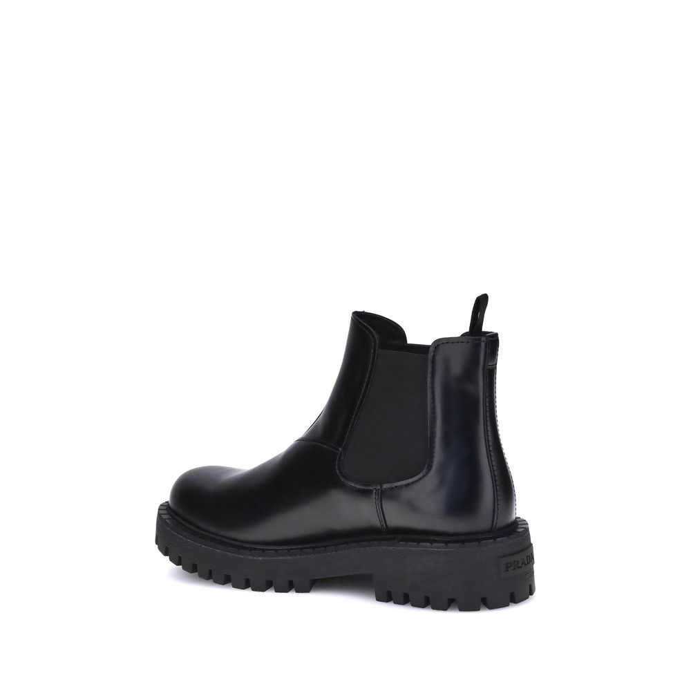 Prada Chelsea Boots – Modern Elegance Redefined